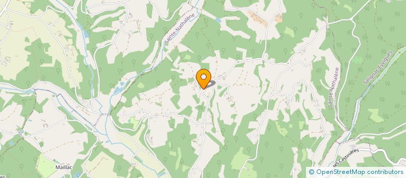 localisation de l'entreprise PMV  CARSAC-AILLAC