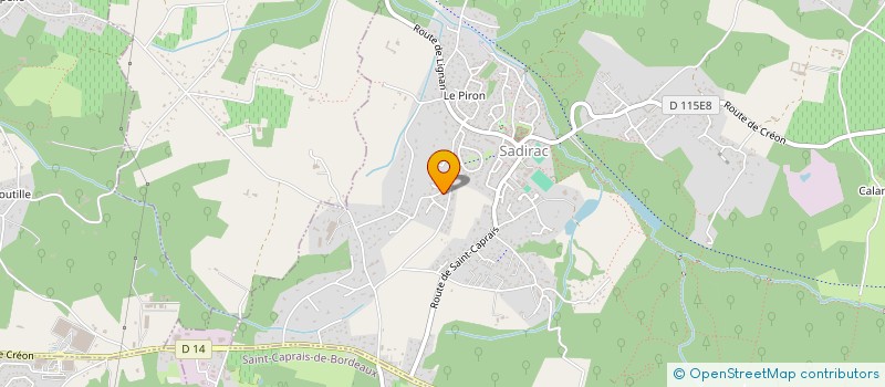 localisation de l'entreprise PMVA  SADIRAC