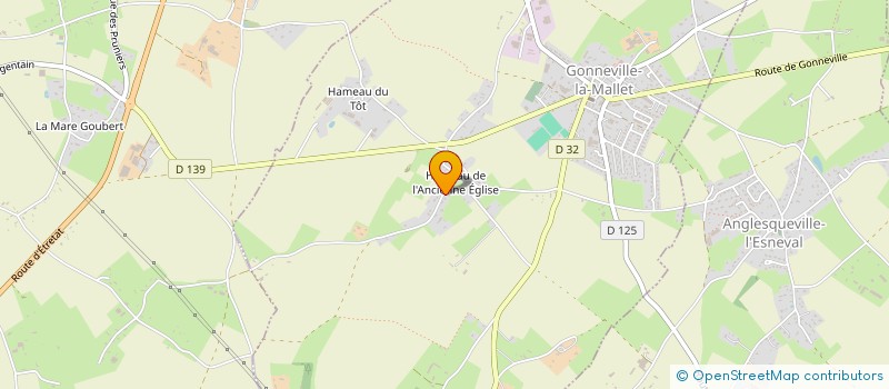 localisation de l'entreprise PMVP  GONNEVILLE-LA-MALLET