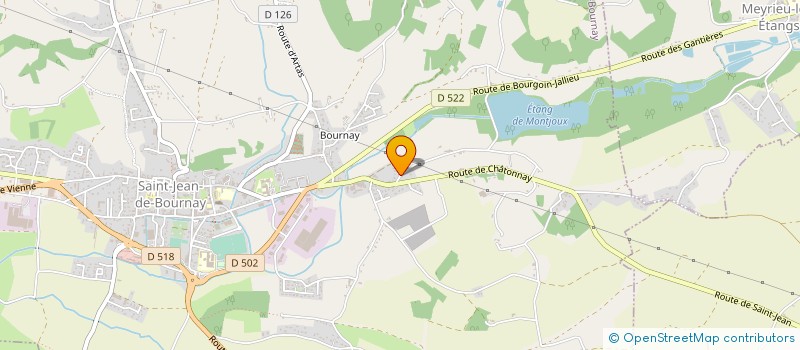 localisation de l'entreprise PMVT  SAINT-JEAN-DE-BOURNAY