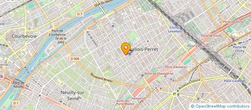 localisation de l'entreprise PMW à LEVALLOIS-PERRET