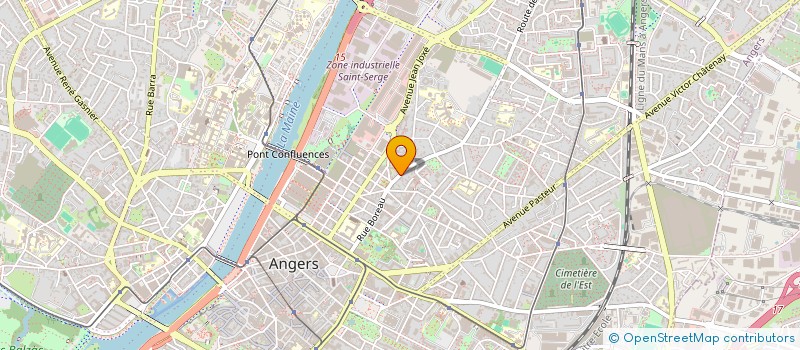 localisation de l'entreprise PMW MAX à ANGERS