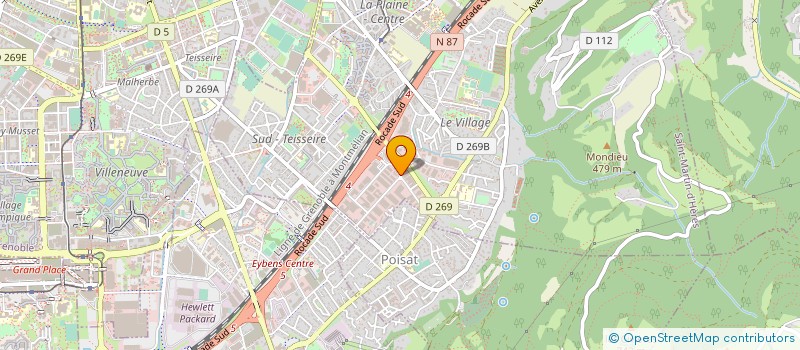 localisation de l'entreprise PN AUTOMATIC  SAINT-MARTIN-D'HERES