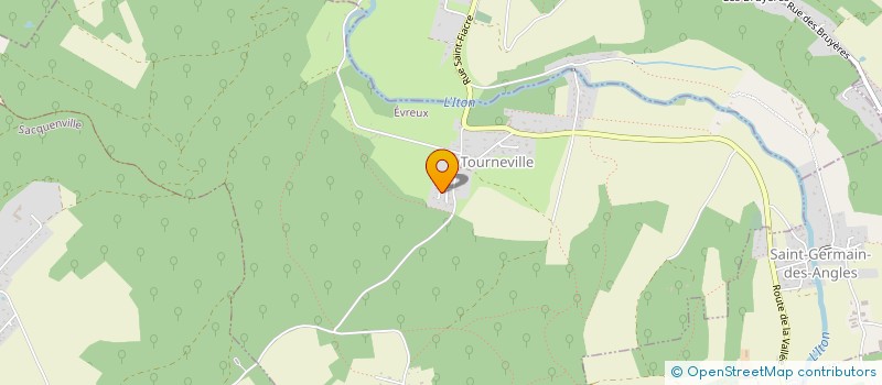 localisation de l'entreprise PN IMMO  LE BOULAY-MORIN