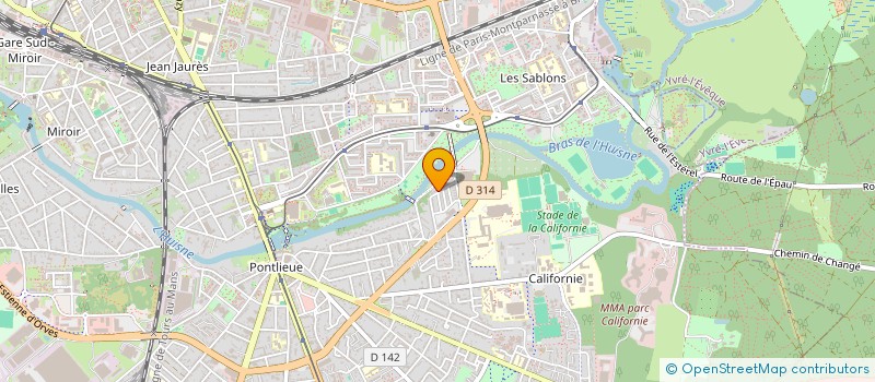 localisation de l'entreprise PN IMMO à LE MANS