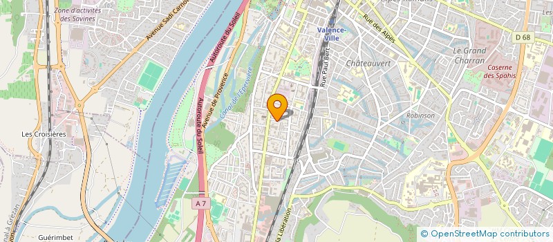 localisation de l'entreprise PN INVEST  VALENCE