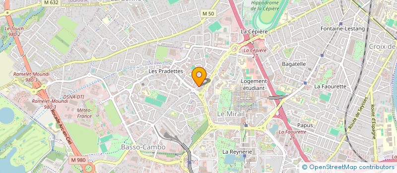 localisation de l'entreprise PN OCCITANE  TOULOUSE