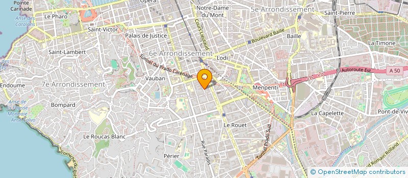 localisation de l'entreprise PN2A  MARSEILLE