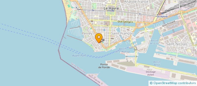 localisation de l'entreprise PNA à LE HAVRE