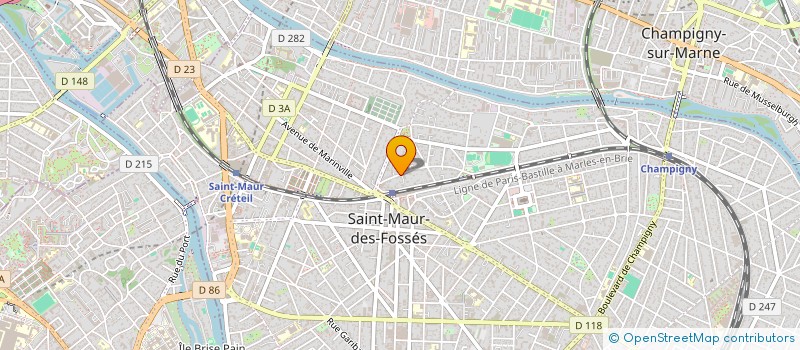 localisation de l'entreprise PNA MED à SAINT-MAUR-DES-FOSSES