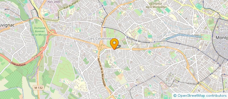 localisation de l'entreprise PNA RENOV' à MONTPELLIER