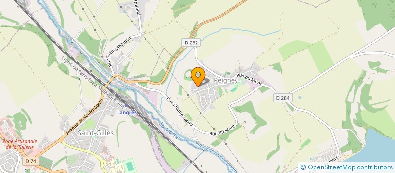 localisation de l'entreprise PNABP à PEIGNEY