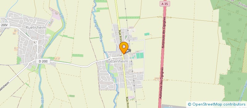 localisation de l'entreprise PNB ET KLS  BATTENHEIM