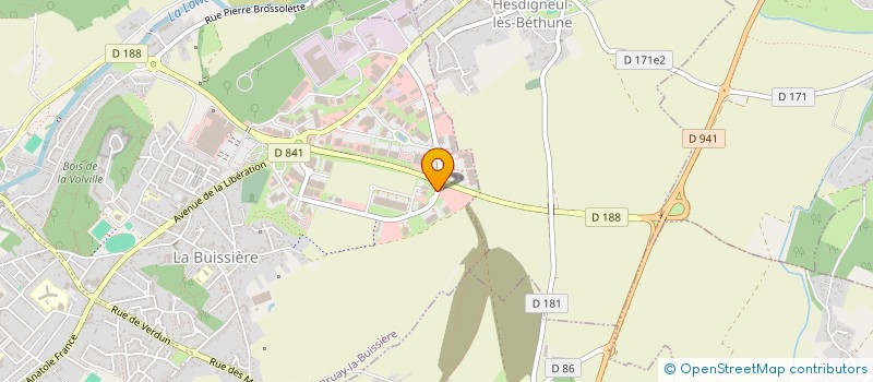 localisation de l'entreprise PNB LCM à BRUAY-LA-BUISSIERE