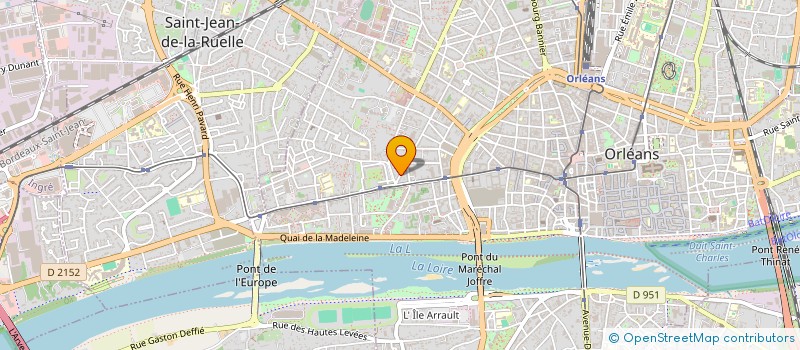 localisation de l'entreprise PNBB-PRODUCTION à ORLEANS