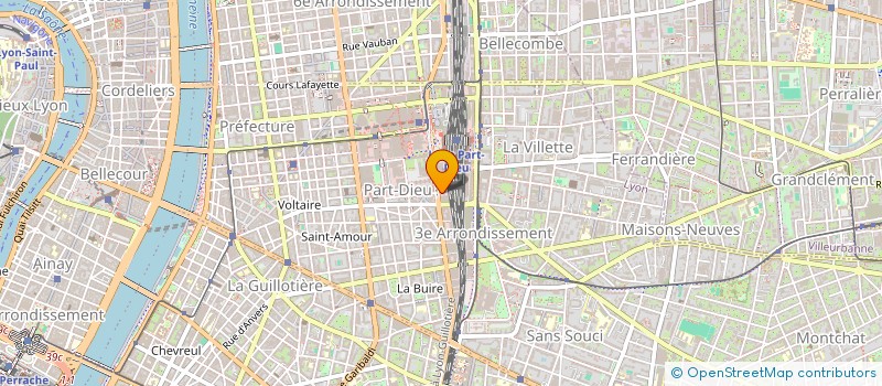 localisation de l'entreprise PNBS CAMPUS LYON  LYON