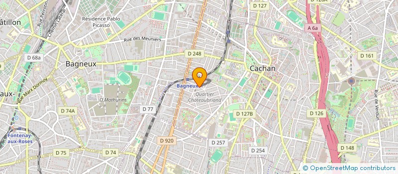 localisation de l'entreprise PNC  CACHAN