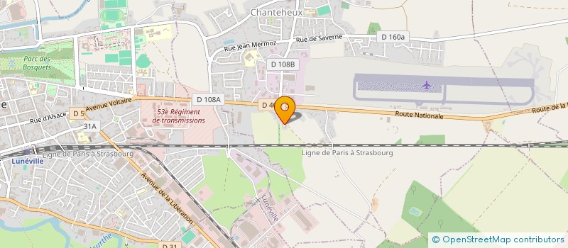 localisation de l'entreprise PNC FRANCE  CHANTEHEUX