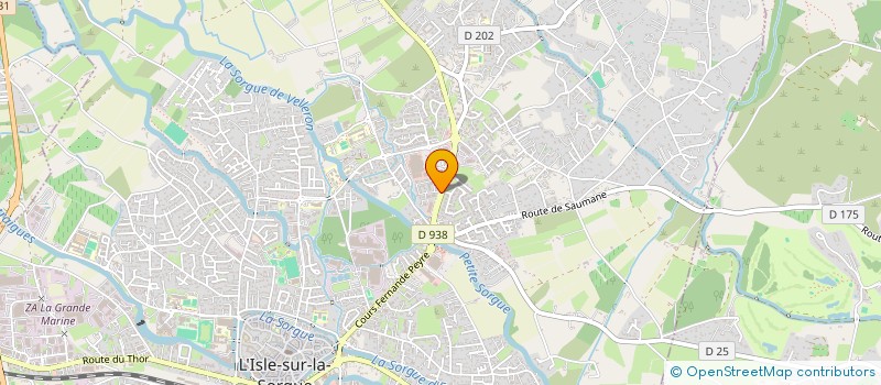 localisation de l'entreprise PNC SOLUTIONS  L'ISLE-SUR-LA-SORGUE