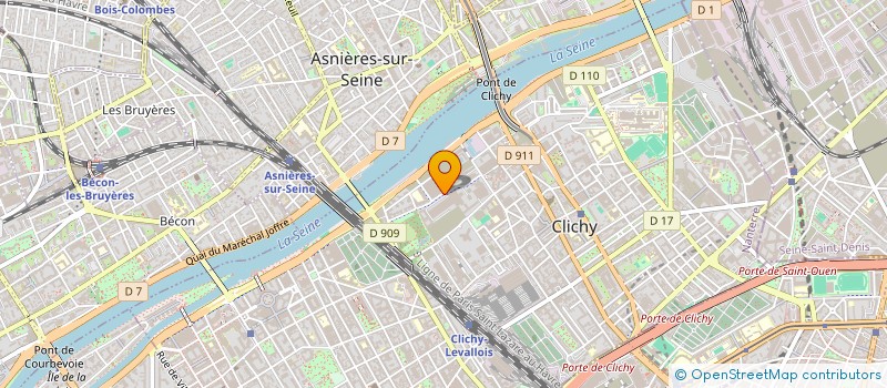 localisation de l'entreprise PNCA à CLICHY