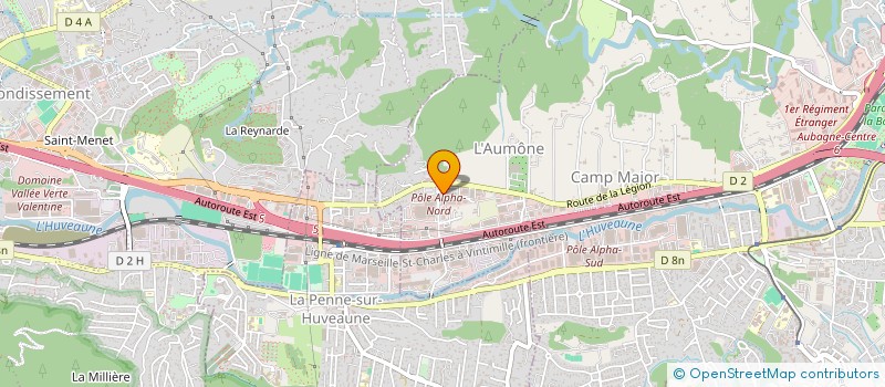 localisation de l'entreprise PNCO  AUBAGNE