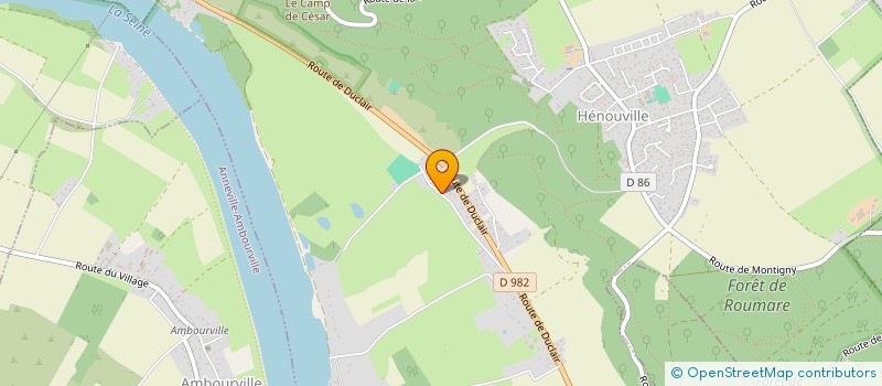 localisation de l'entreprise PND SAINTE MARIE  HENOUVILLE