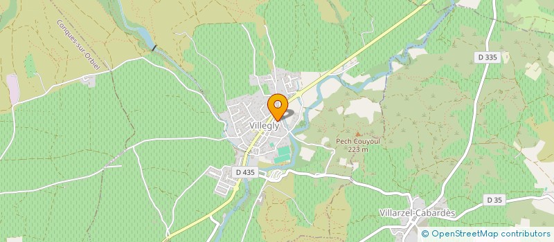 localisation de l'entreprise PNEF à VILLEGAILHENC