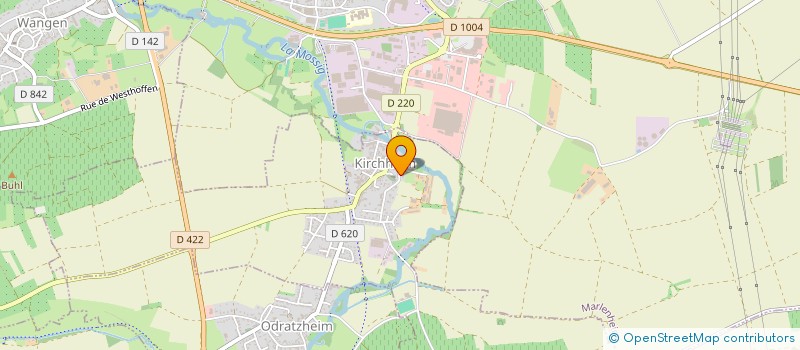 localisation de l'entreprise PNEU CENTER  NORDHEIM