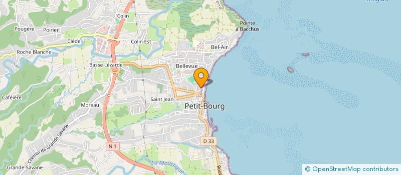 localisation de l'entreprise PNEU'MATIK  PETIT-BOURG