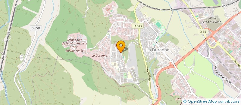 localisation de l'entreprise PNEU SERVICE à AIX-EN-PROVENCE