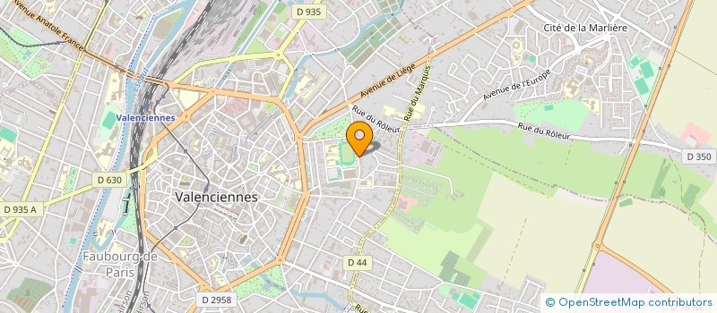 localisation de l'entreprise PNEUMED à VALENCIENNES