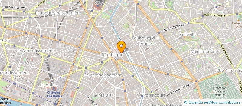 localisation de l'entreprise PNEUMOPARTNERS  PARIS