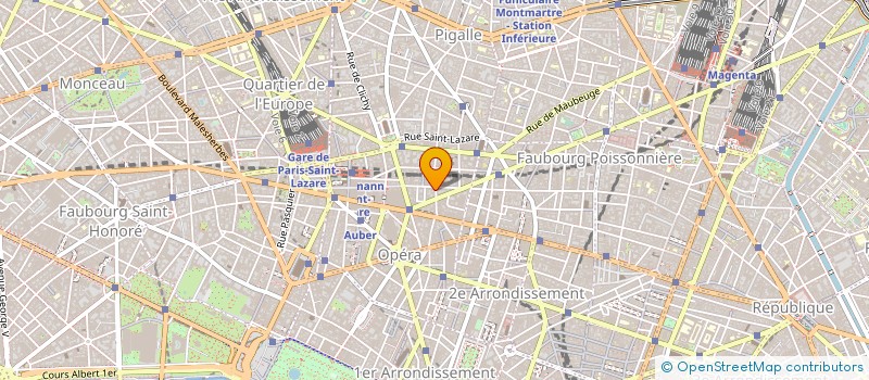 localisation de l'entreprise PNEUS FRANCE SUD à PARIS