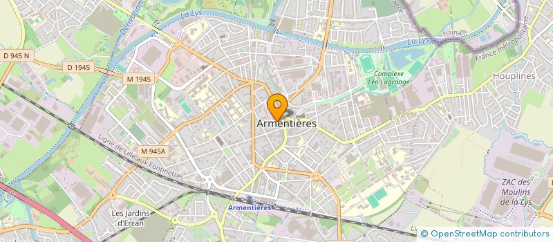 localisation de l'entreprise PNEUS SERVICES VALENCIENNES  ARMENTIERES