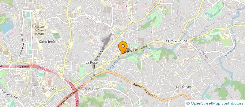 localisation de l'entreprise PNEUS STATION EST à MARSEILLE