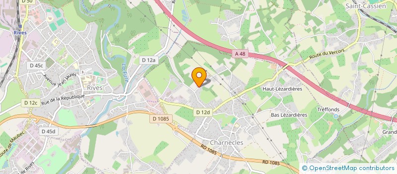 localisation de l'entreprise PNF  CHARNECLES