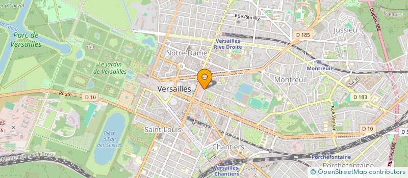 localisation de l'entreprise PNG CONSULTING WEALTH MANAGEMENT  VERSAILLES
