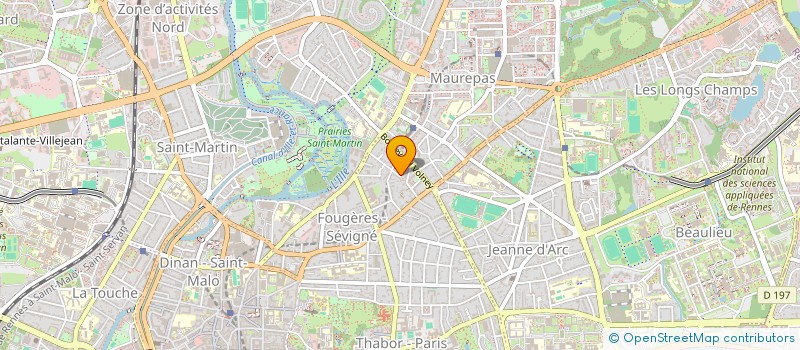 localisation de l'entreprise PNG PARTICIPATIONS  RENNES