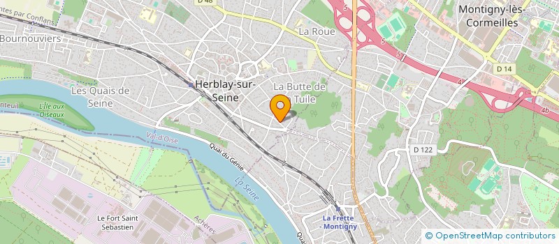 localisation de l'entreprise PNI CONSULTING & DEVELOPPEMENT  HERBLAY-SUR-SEINE