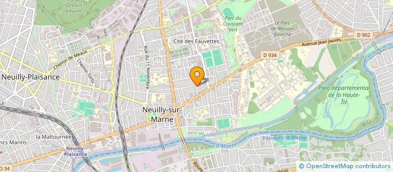 localisation de l'entreprise PNK DATA à NEUILLY-SUR-MARNE