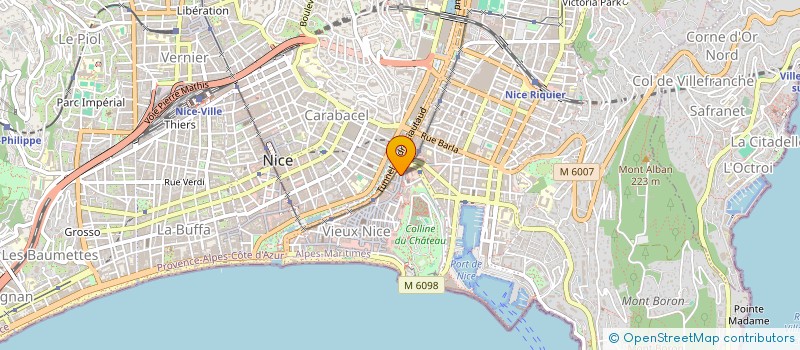 localisation de l'entreprise PNL à NICE
