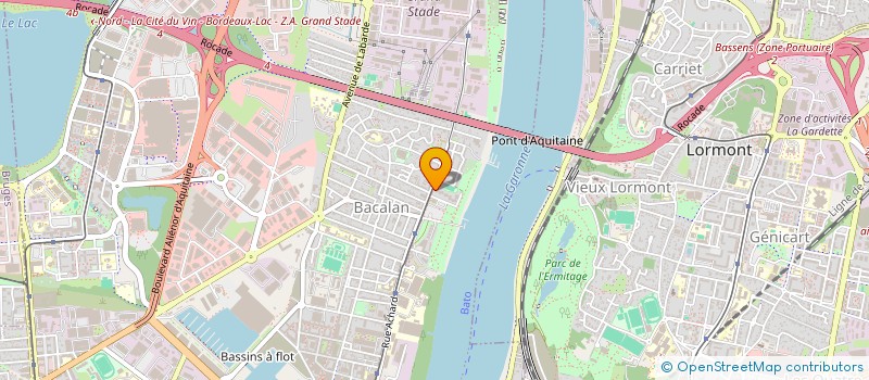 localisation de l'entreprise PNL à BORDEAUX