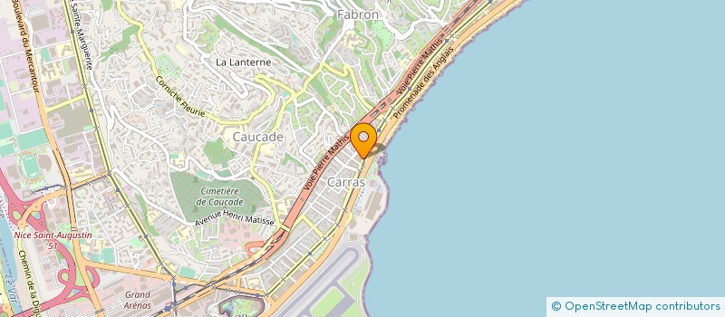 localisation de l'entreprise PNL CALIFORNIE à NICE