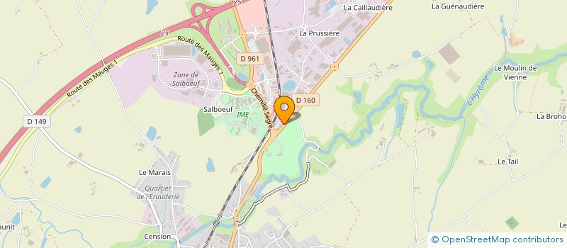localisation de l'entreprise PNLE à CHEMILLE-EN-ANJOU