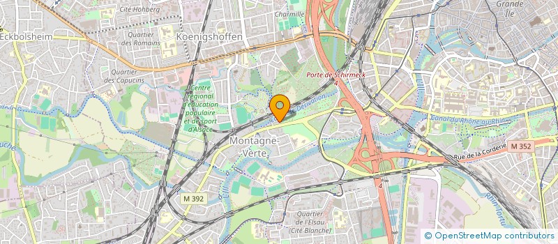 localisation de l'entreprise PNM  ITTENHEIM