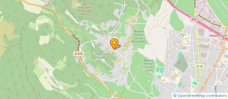 localisation de l'entreprise PNM  BEAUNE