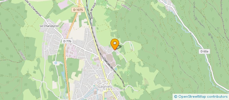 localisation de l'entreprise PNM PLOMBERIE  LAGNIEU