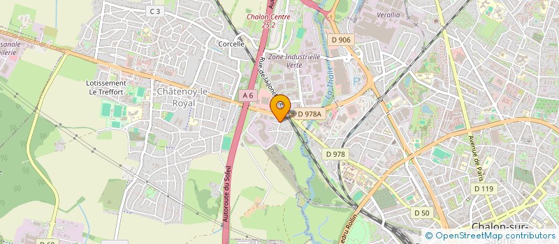 localisation de l'entreprise PNN CONSTRUCTION  CHATENOY-LE-ROYAL