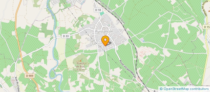 localisation de l'entreprise PNO CREDITS CONSEILS  PUISSALICON