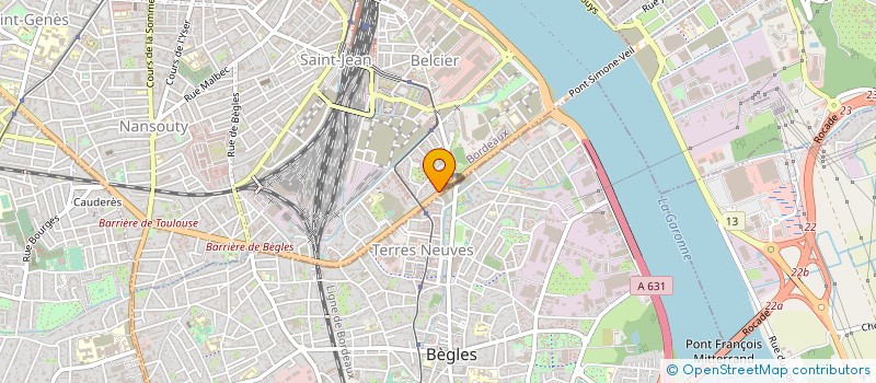 localisation de l'entreprise PNP  BORDEAUX